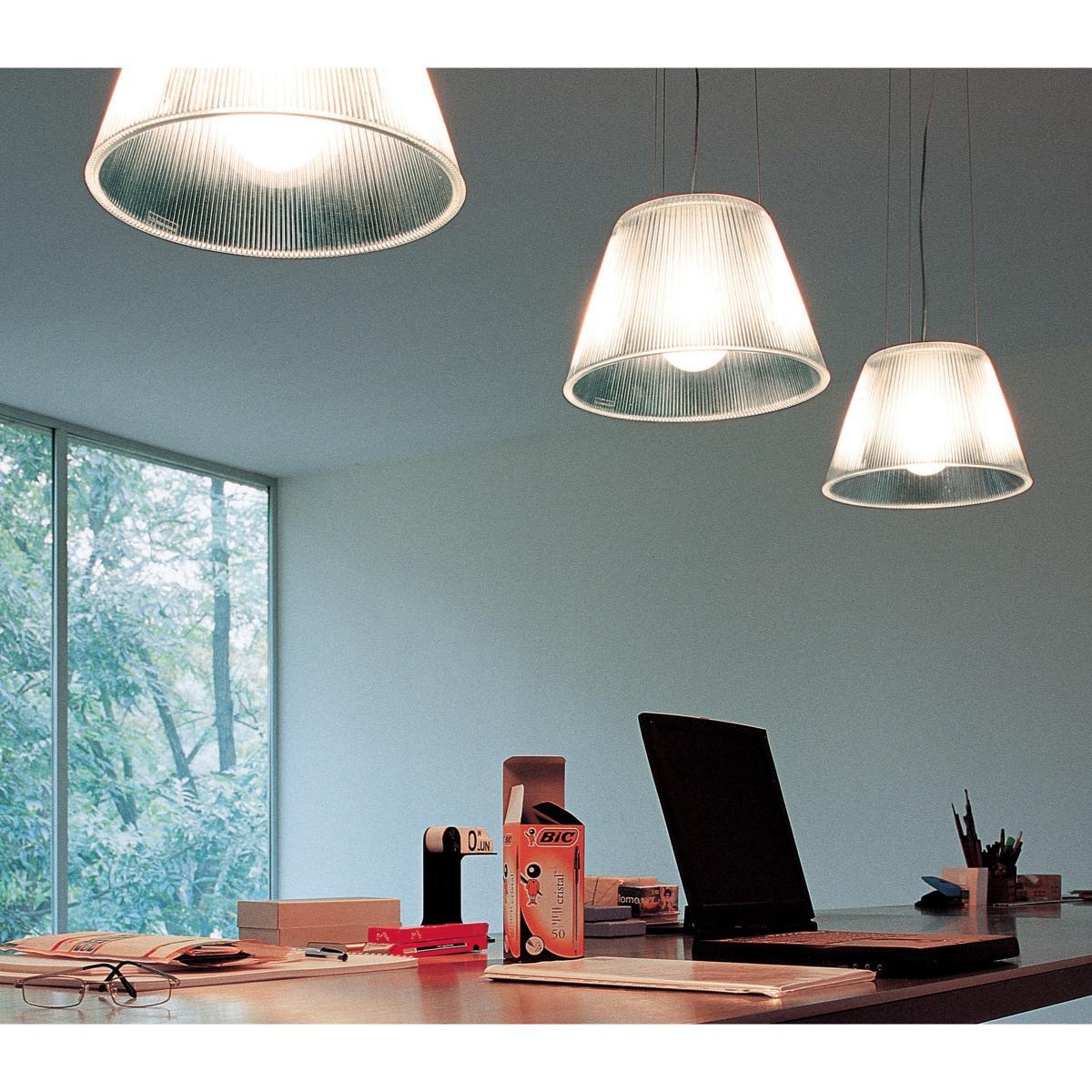 Roméo Moon S1 Pendant by Flos Transparent – image 2