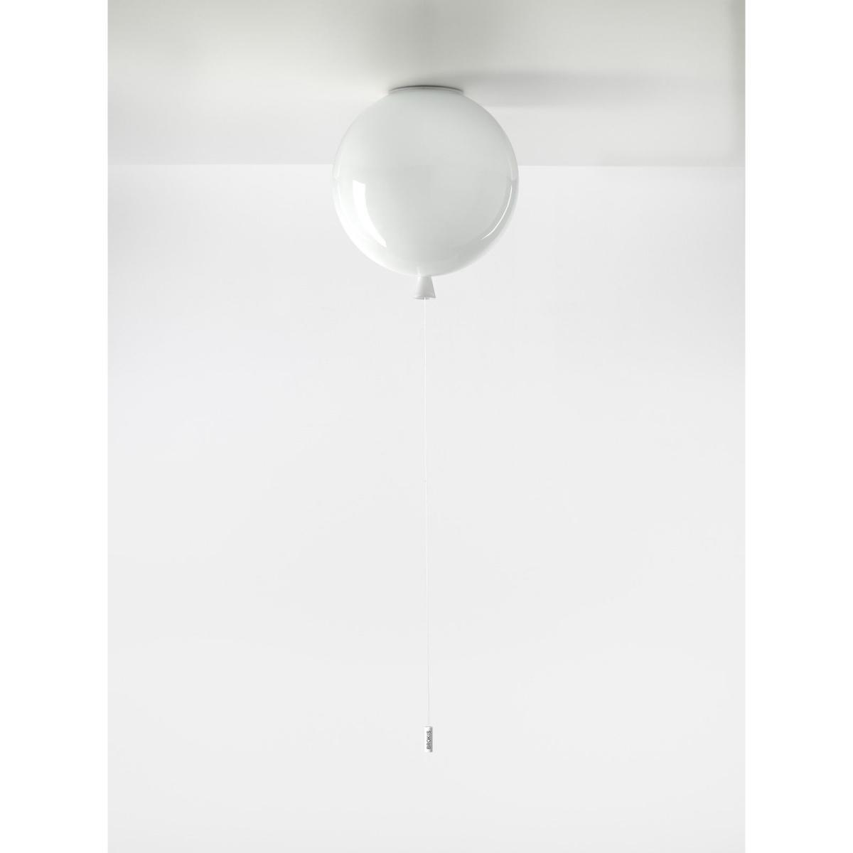 Memory Medium Ceiling light - / Ø 30 cm - Glass by Brokis White – image 2