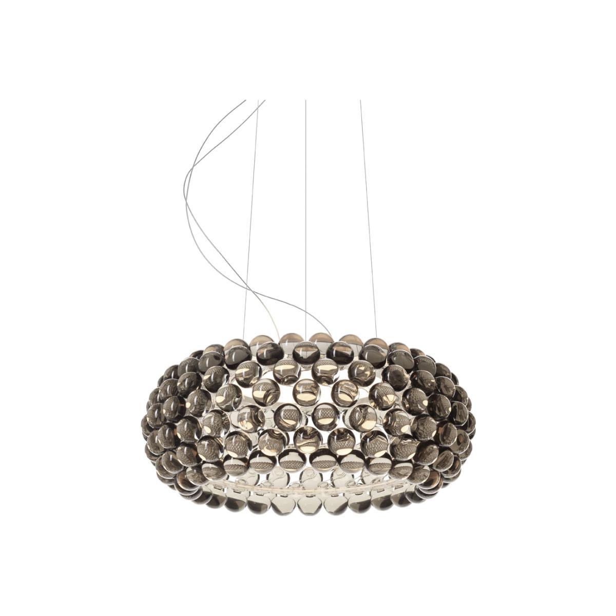 Caboche Plus Pendant - Medium / LED - My Light Tunable (Bluetooth) / Ø 50 cm by Foscarini Grey – image 1