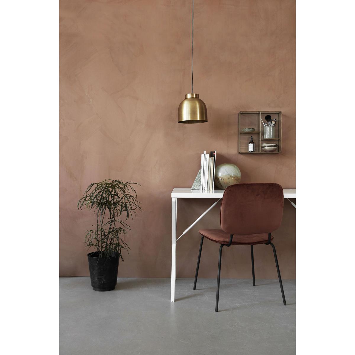 Bowl Small Pendant - / Brass - Ø 22 cm by House Doctor Gold/Metal – image 2