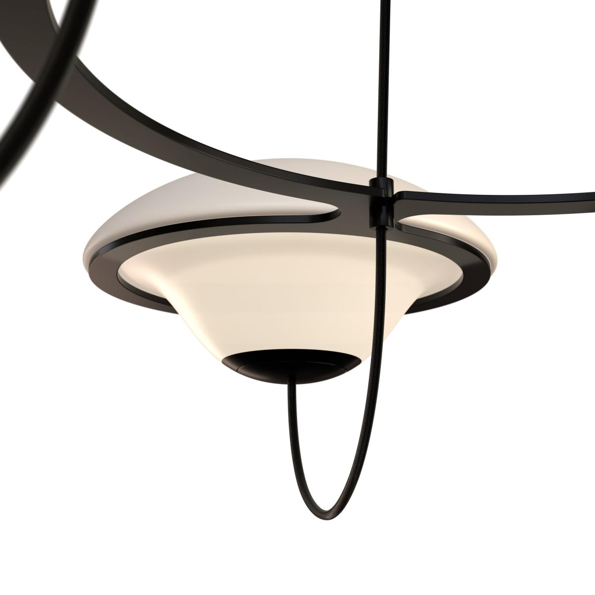 In The Air 3 Pendant glass white / Ø 97 cm - DCW éditions – image 4