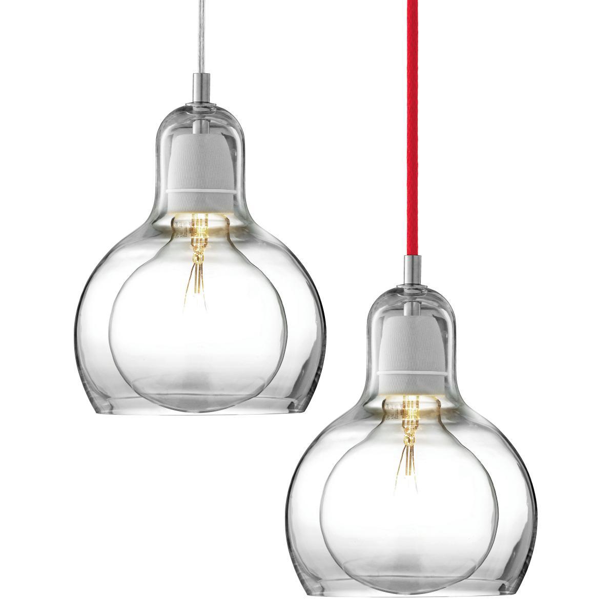 Mega Bulb Pendant - Ø 18 cm - Transparent cable by And Tradition Transparent – image 4