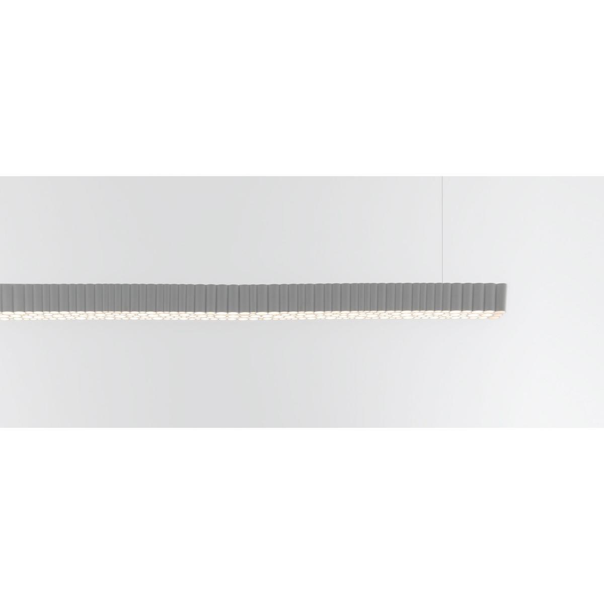 Calipso Linear stand alone Pendant - / LED - L 180 cm by Artemide White – image 2