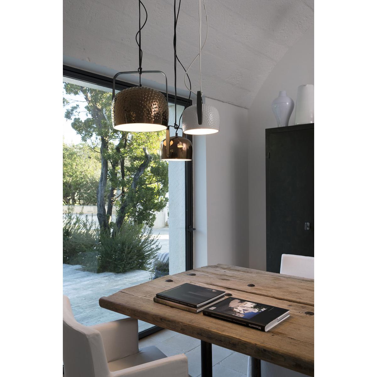 Bag Pendant - / to hang or stand on a piece of furniture - Ø 21 cm by Karman White – image 3
