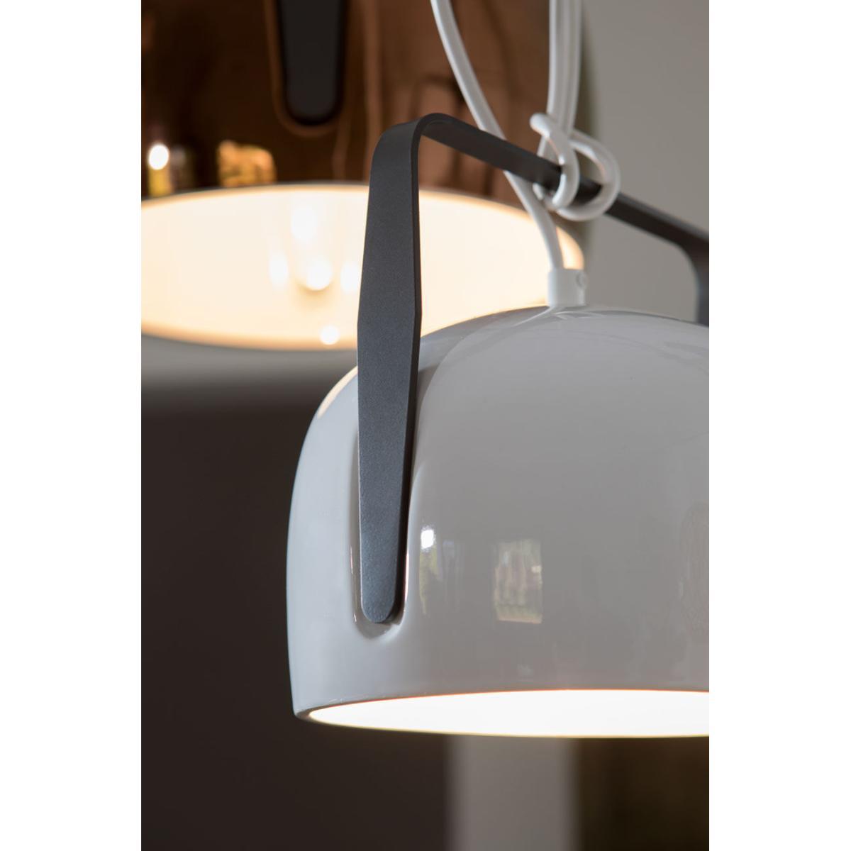 Bag Pendant - / to hang or stand on a piece of furniture - Ø 21 cm by Karman White – image 4
