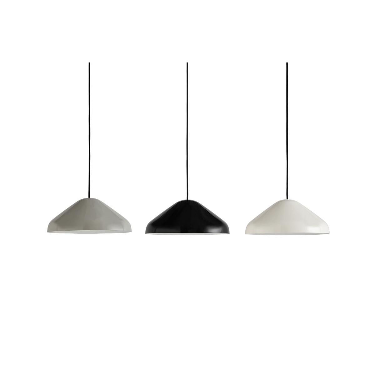 Pao Medium Pendant - / Ø 35 cm - Steel by Hay White – image 3