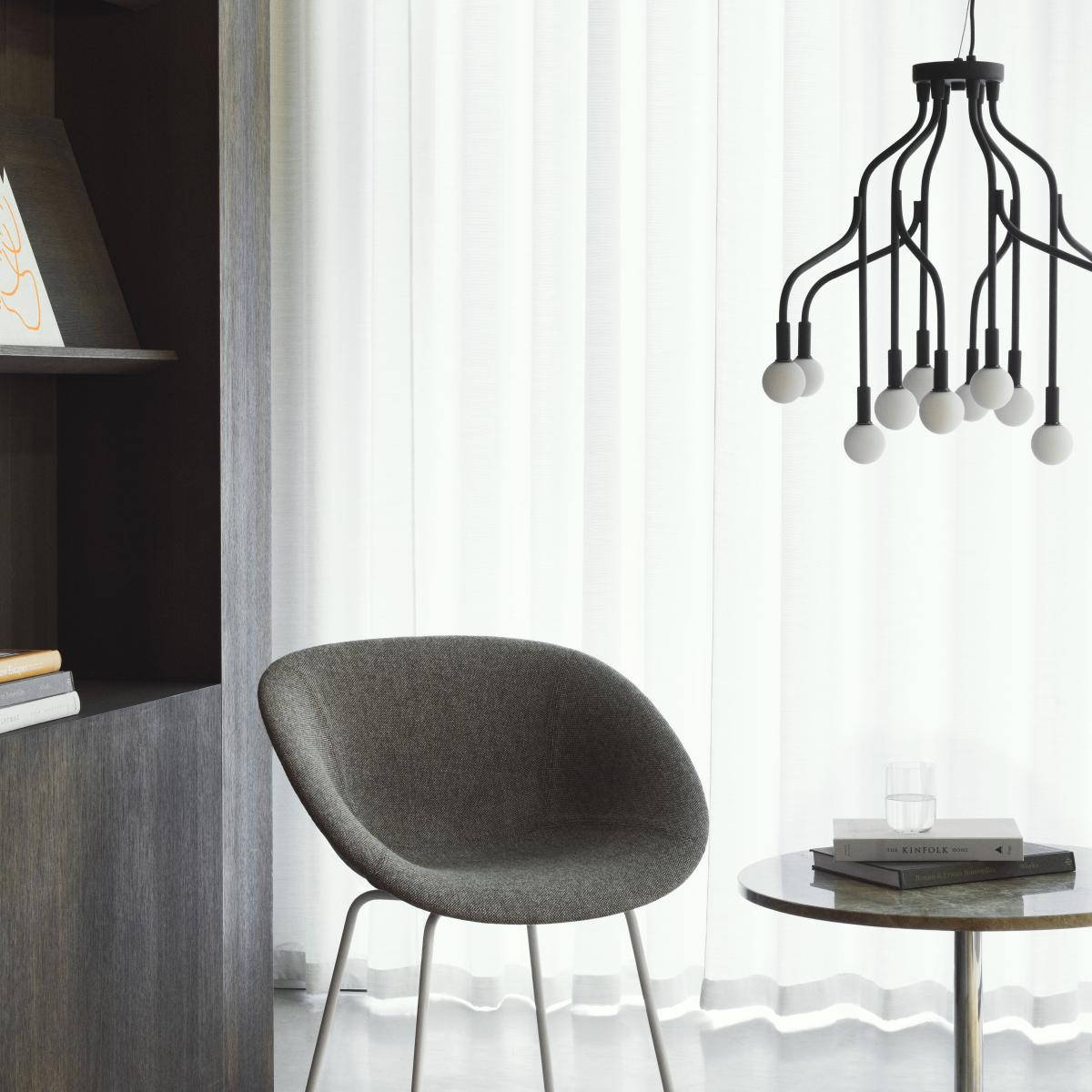 Vekst Small Pendant metal / Ø 62 x H 54 cm - 12 branches (Bulbs included) - Normann Copenhagen – image 3