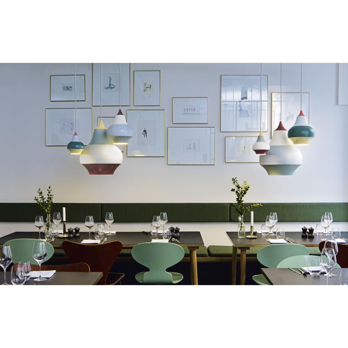 Cirque Pendant - Ø 22 x H 29,5 cm / Aluminium by Louis Poulsen Multicoloured – image 3