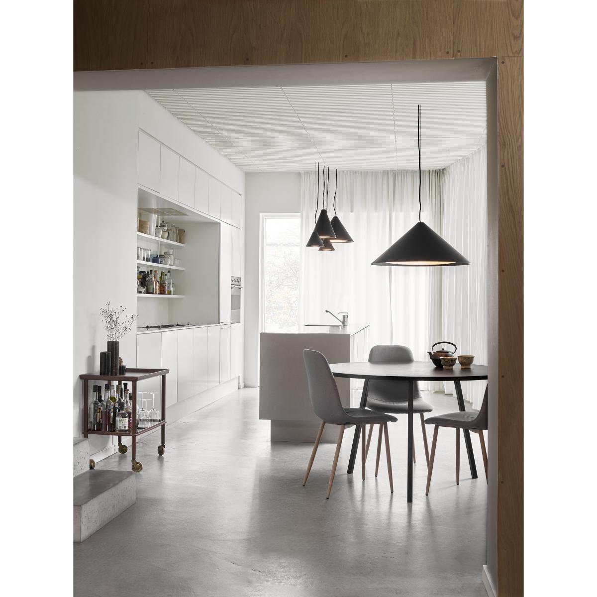 Keglen LED Pendant - / Ø 17.5 cm - Aluminium by Louis Poulsen White – image 3
