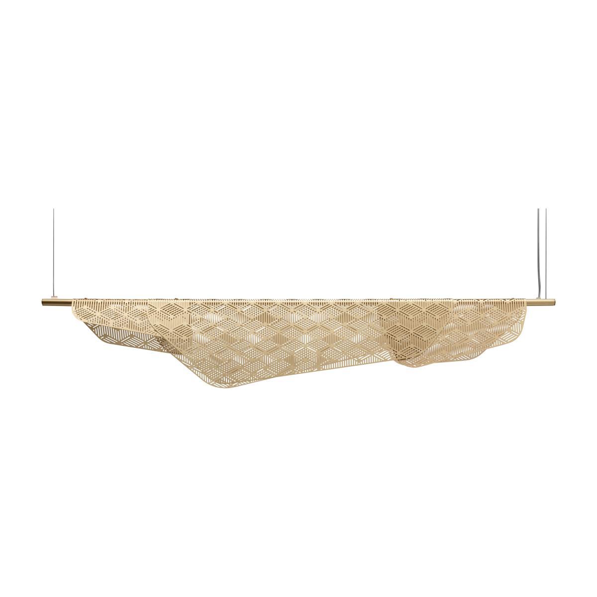 Méditerranéa Pendant - LED / Brass by Petite Friture Gold/Metal