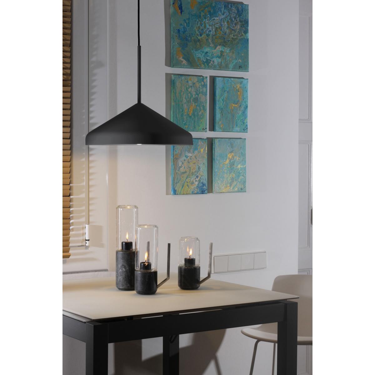 Rofe Pendant - / Ø 38.8 cm - Metal by EASY LIGHT by Carpyen Black – image 3