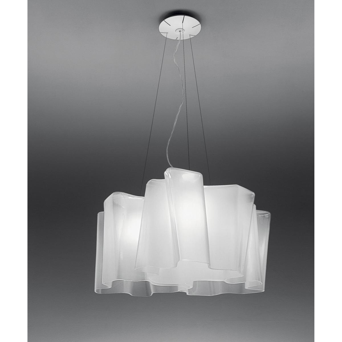 Logico grande Pendant - 3 elements x 120° by Artemide White – image 4