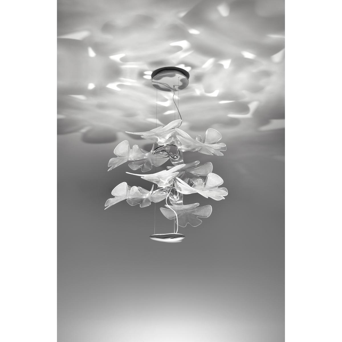 Chlorophilia Double LED Pendant - / Bluetooth - Ø 78 by Artemide Transparent – image 2