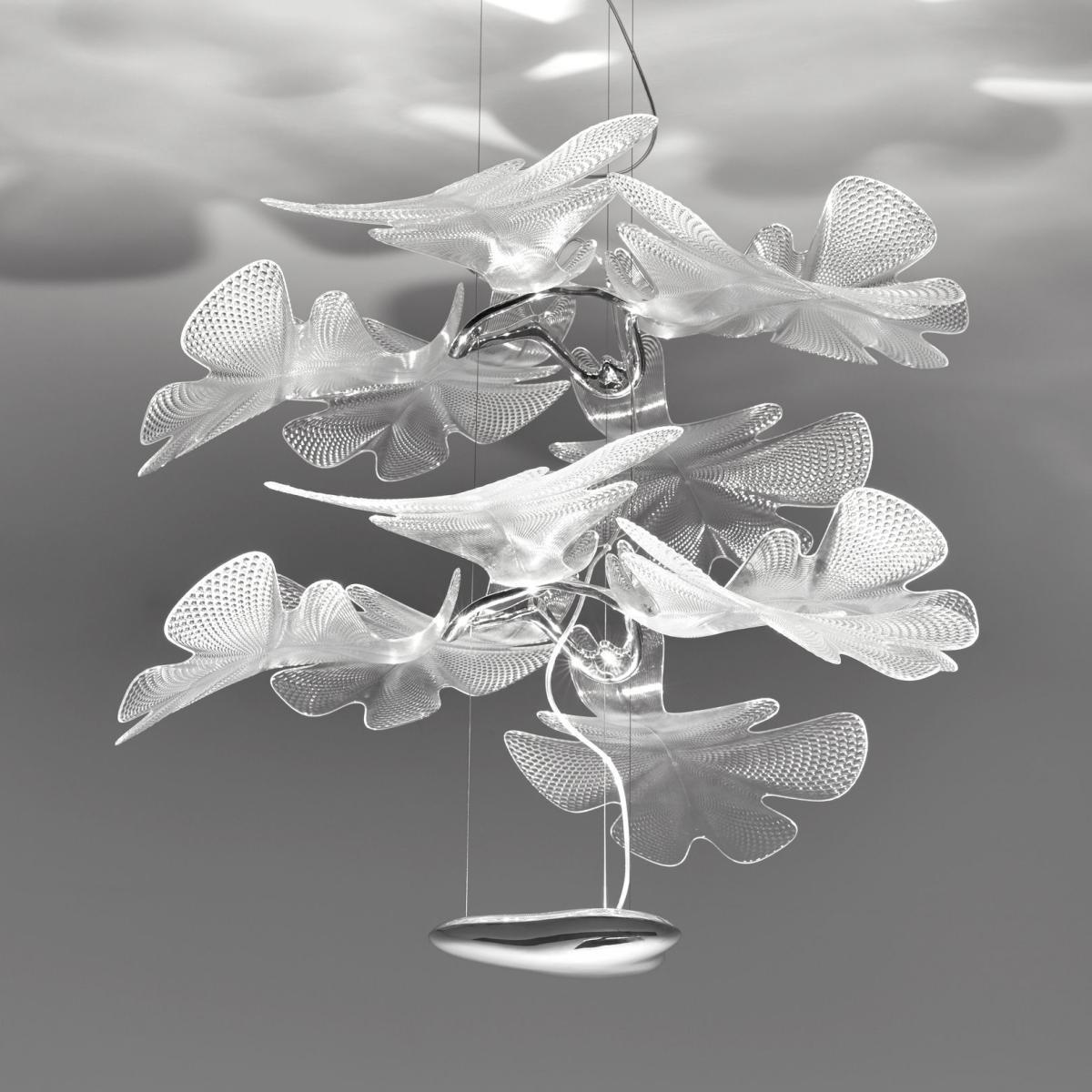 Chlorophilia Double LED Pendant - / Bluetooth - Ø 78 by Artemide Transparent – image 1