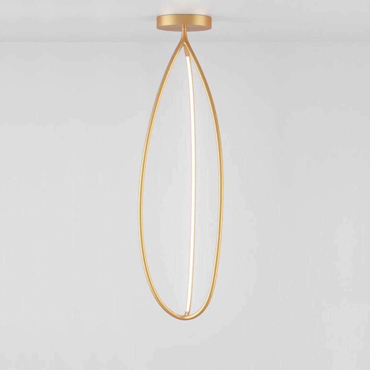 Arrival LED Pendant - / Large - h 130 cm / Bluetooth by Artemide Gold – image 1