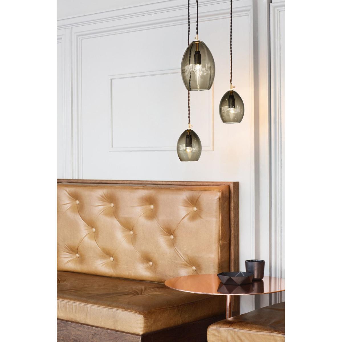 Unika small Pendant - H 13 cm by Northern Grey/Transparent – image 3