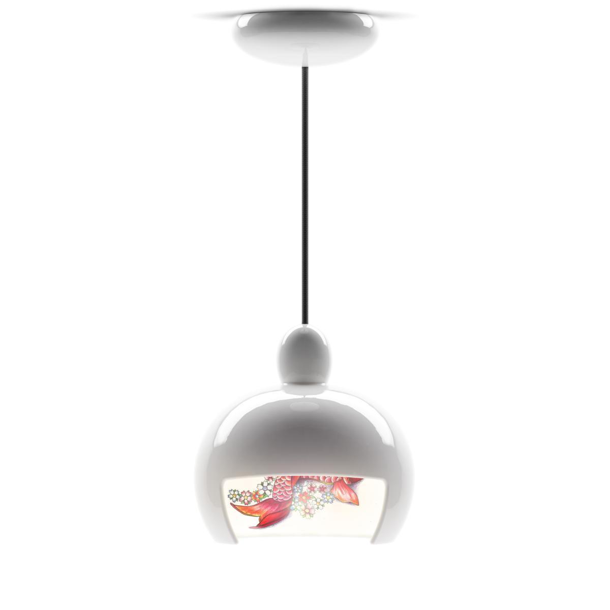 Juuyo - Koi Carp Tattoo Pendant by Moooi White – image 2