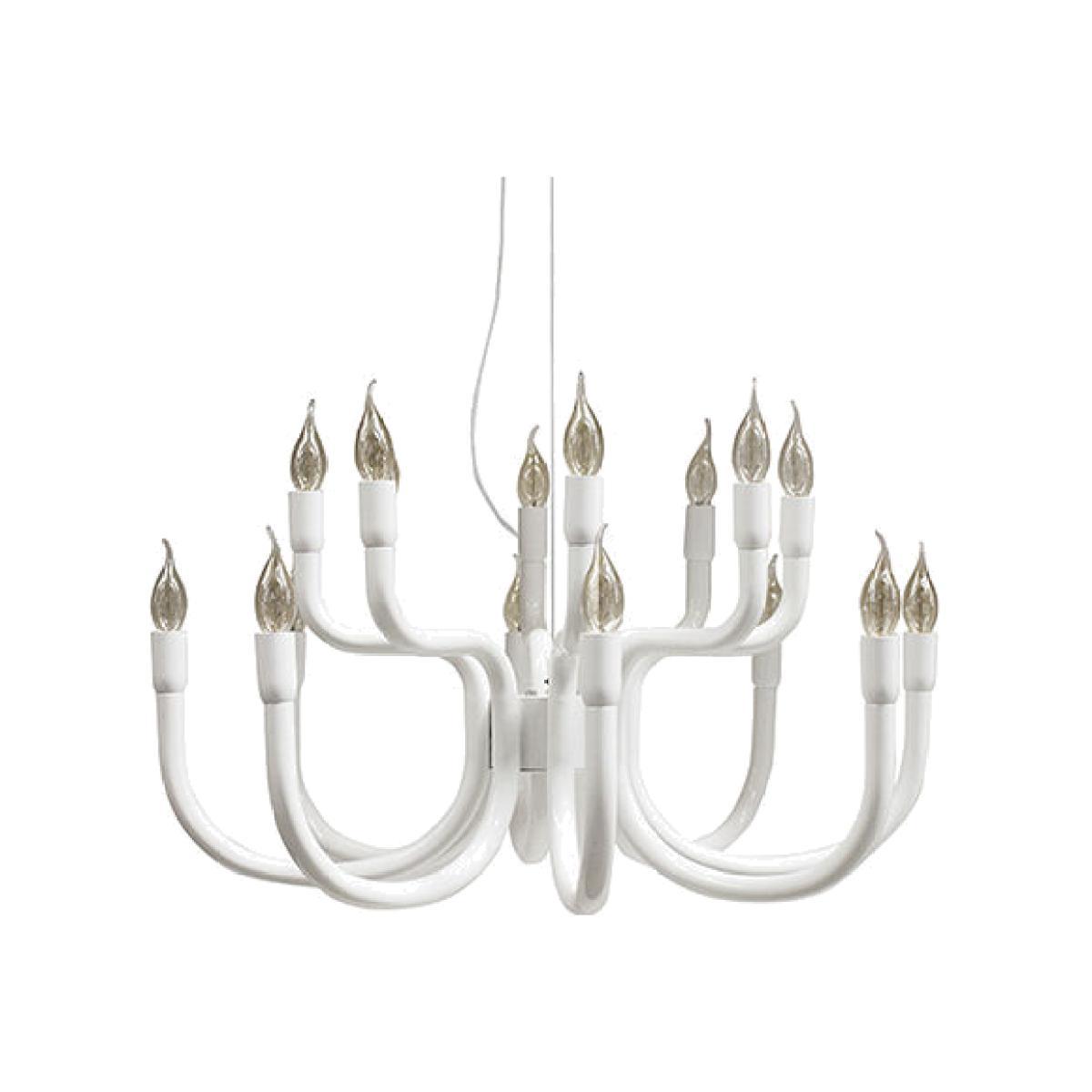 Snoob Pendant - 8 arms - Ø 73 cm by Karman White – image 1