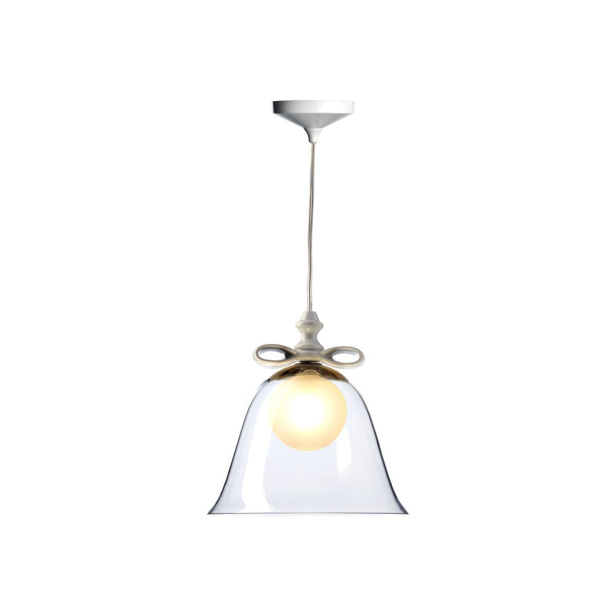 Bell Medium Pendant by Moooi Transparent