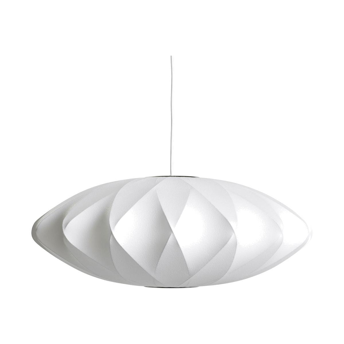 Bubble Saucer Pendant - / Medium - Criss-crossed patterns by Hay White – image 1