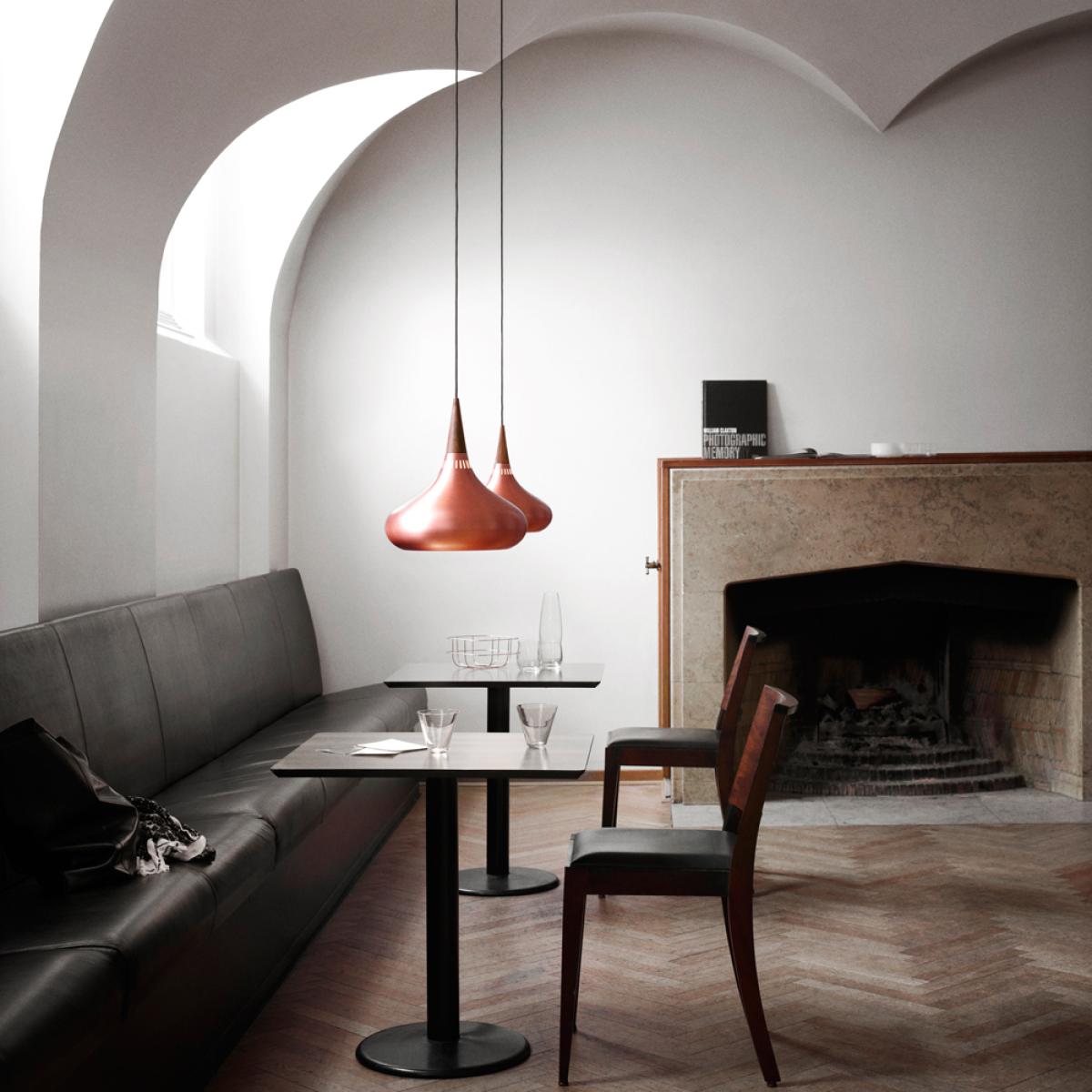 Fritz Hansen Orient P2 pendant lamp Clear-coated aluminium – image 2