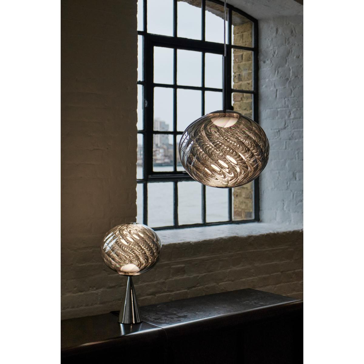 Tom Dixon Whirl pendant Ø30 cm Silver – image 3