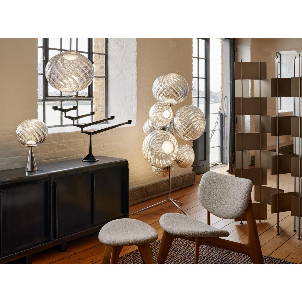Tom Dixon Whirl pendant Ø30 cm Silver – image 4