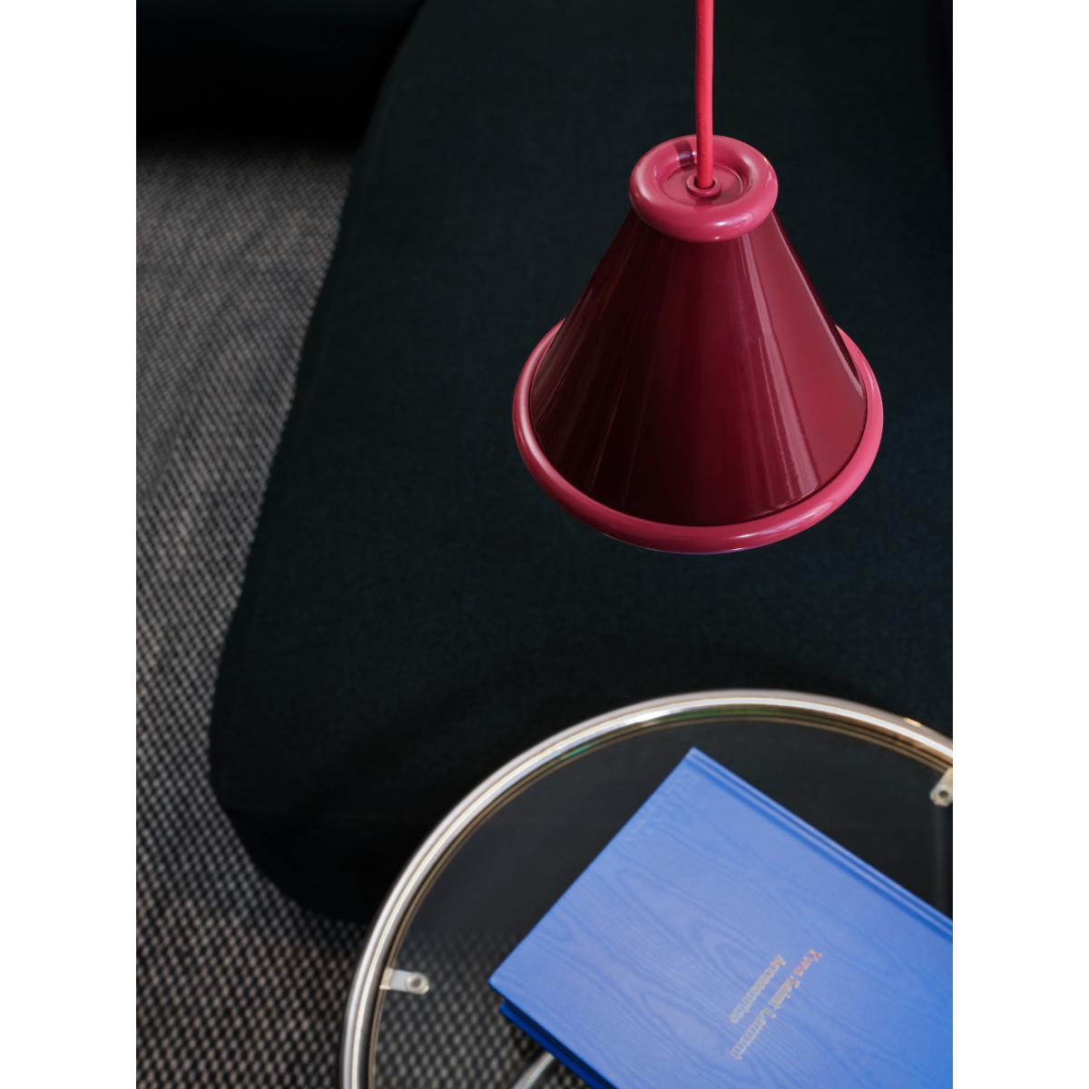 Belid Belle pendant Ø15 cm Wine red-red violet – image 3