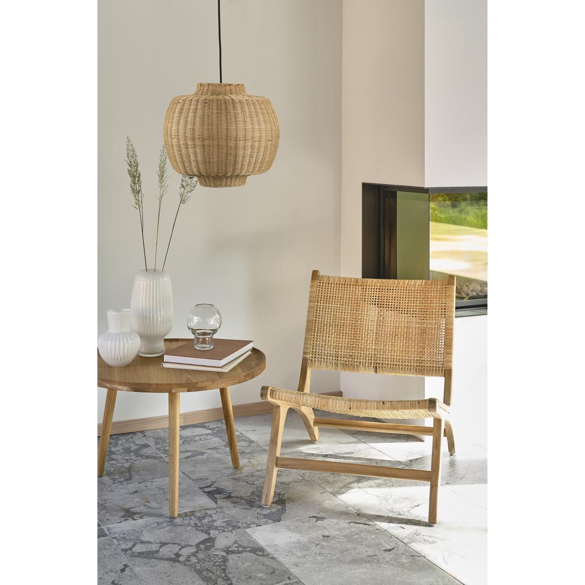 Villa Collection Vilna pendant lamp natural rattan Ø40 cm – image 2