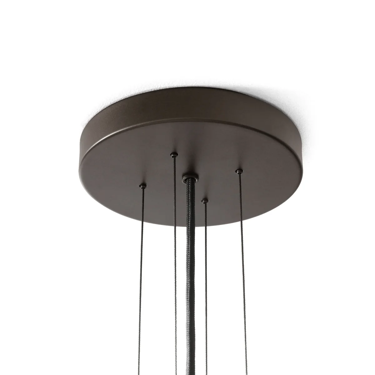 &Tradition Bella chandelier pendant lamp SC114 Bronzed & Soft Canvas Ø47.2 cm – image 2