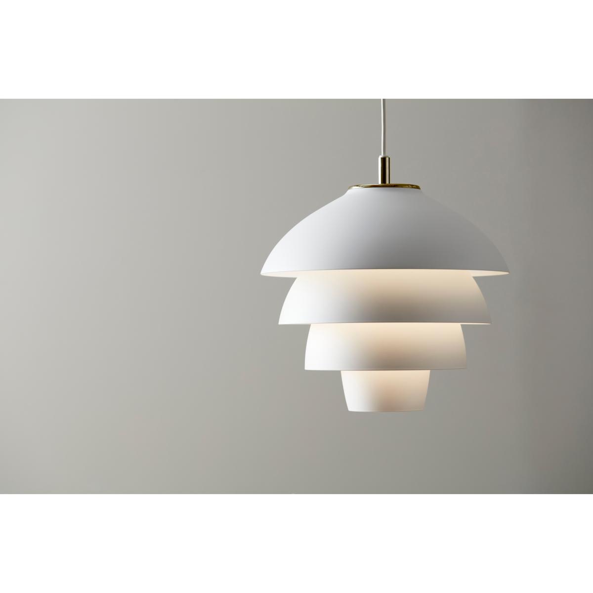 Belid Valencia pendant Ø31.8 Matt white - brass – image 2