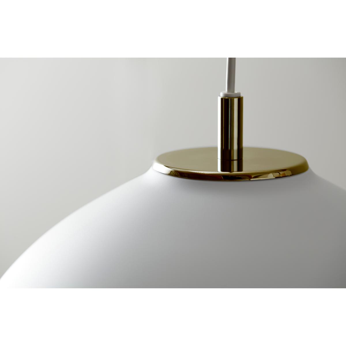 Belid Valencia pendant Ø31.8 Matt white - brass – image 3