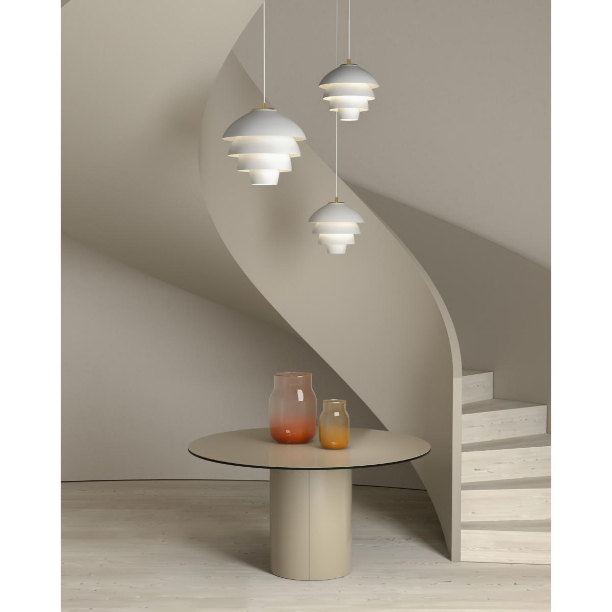 Belid Valencia pendant Ø31.8 Matt white - brass – image 4
