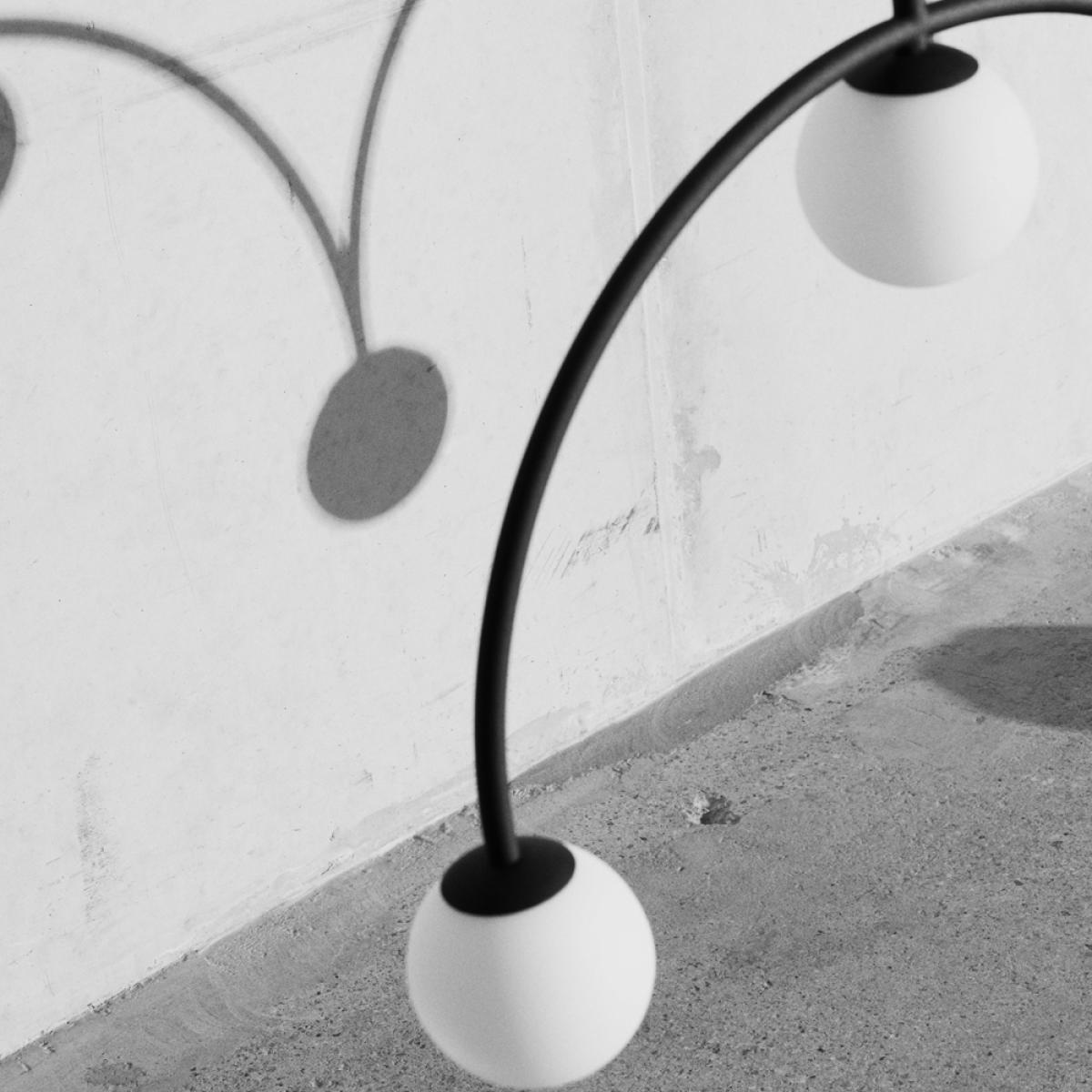 Pholc Bounce 169 pendant lamp Black opal glass – image 2
