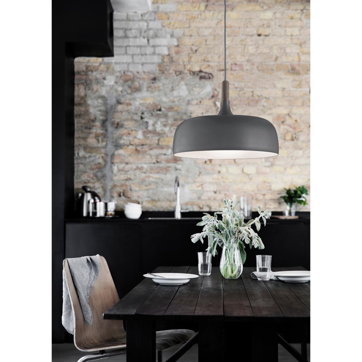 Northern Acorn pendant lamp Matte grey – image 2