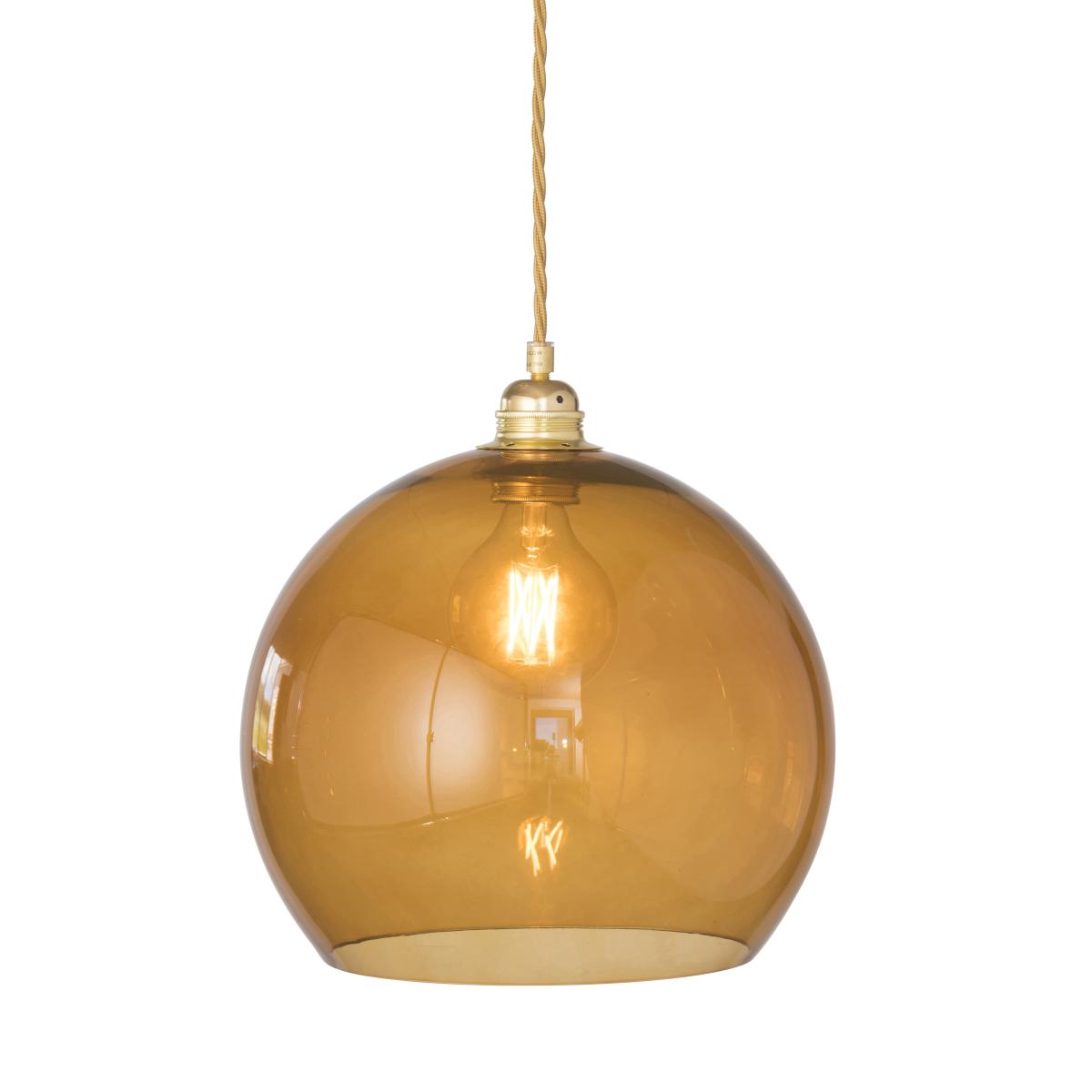 Rowan pendant lamp L, Ø 28 cm toast – image 2
