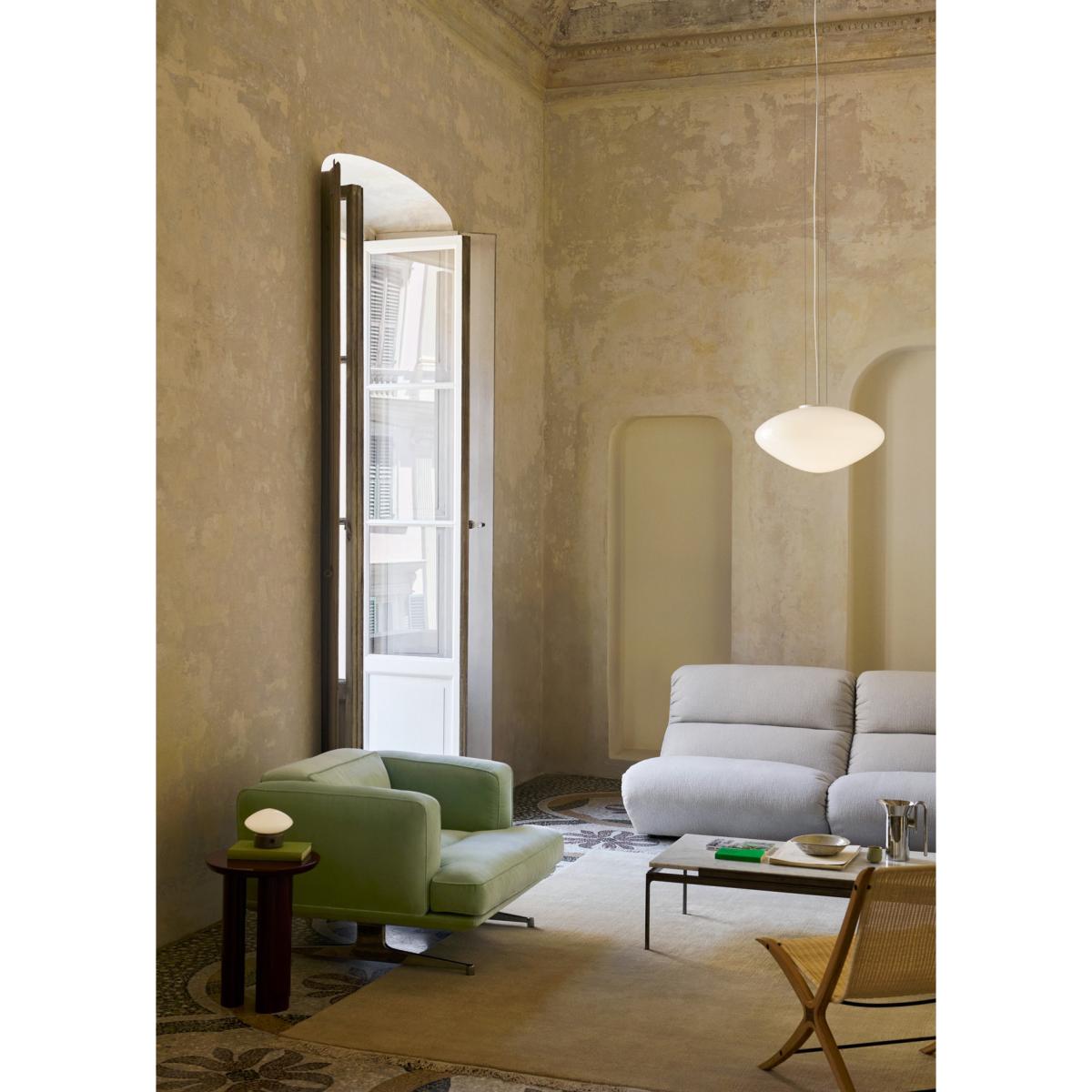 &Tradition Mist AP20 pendant lamp Ø56 cm White-opal glass – image 3