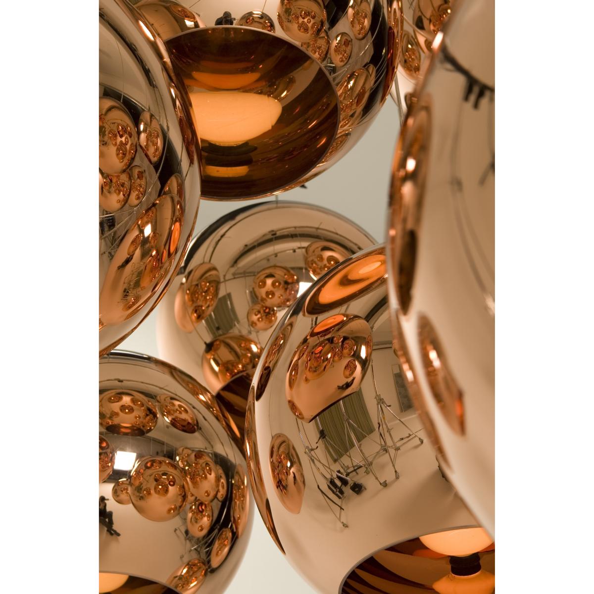Tom Dixon Copper Wide pendant lamp LED 50 cm Copper – image 2