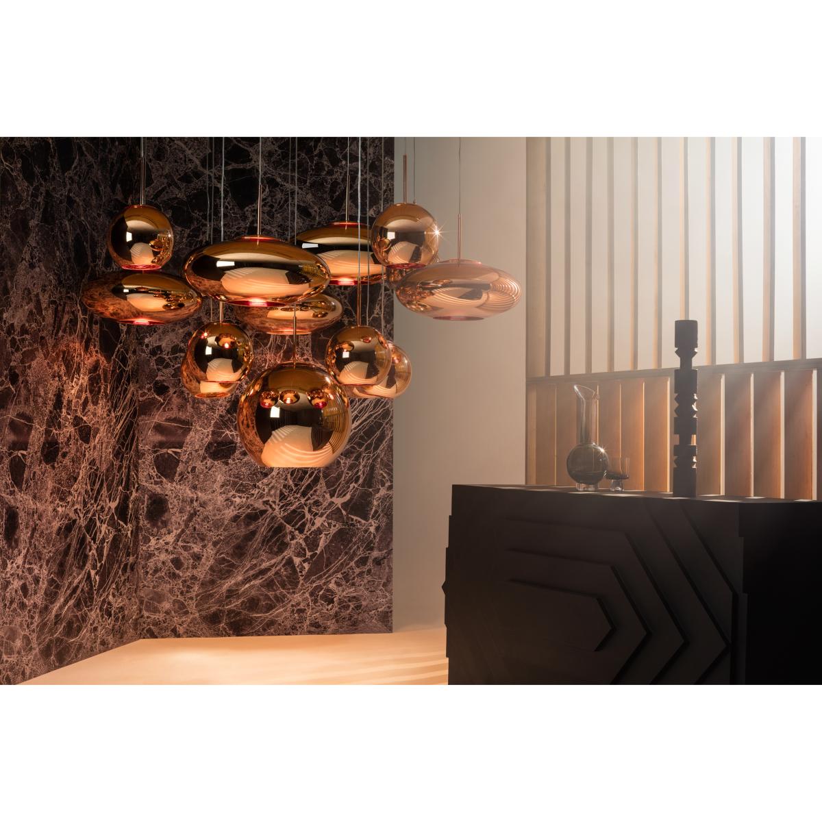 Tom Dixon Copper Wide pendant lamp LED 50 cm Copper – image 3