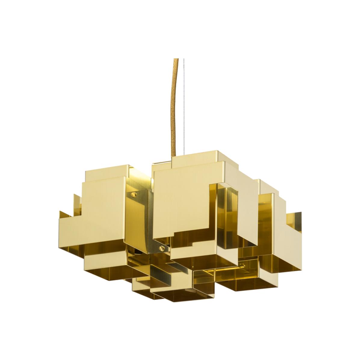 Örsjö Belysning Skyline pendant lamp Brass medium