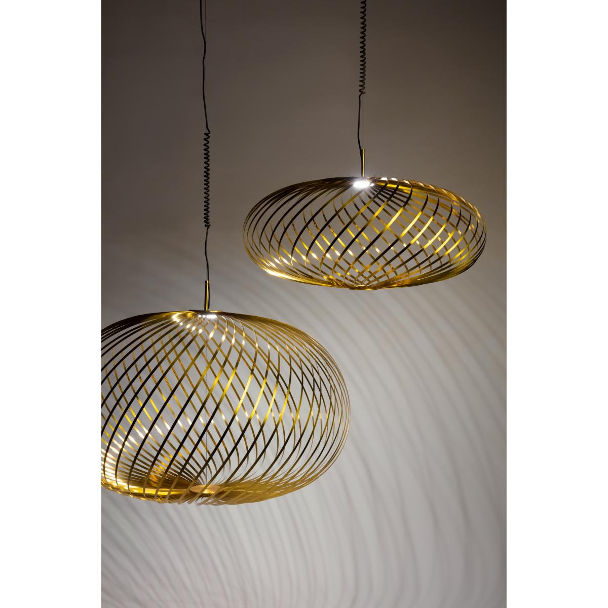 Tom Dixon Spring pendant LED brass Large – image 2