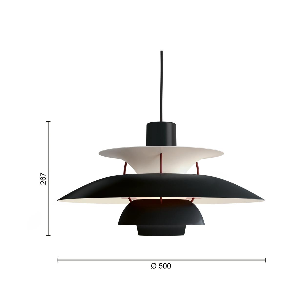 Louis Poulsen PH 5 Black Edition 2025 pendant Black – image 4