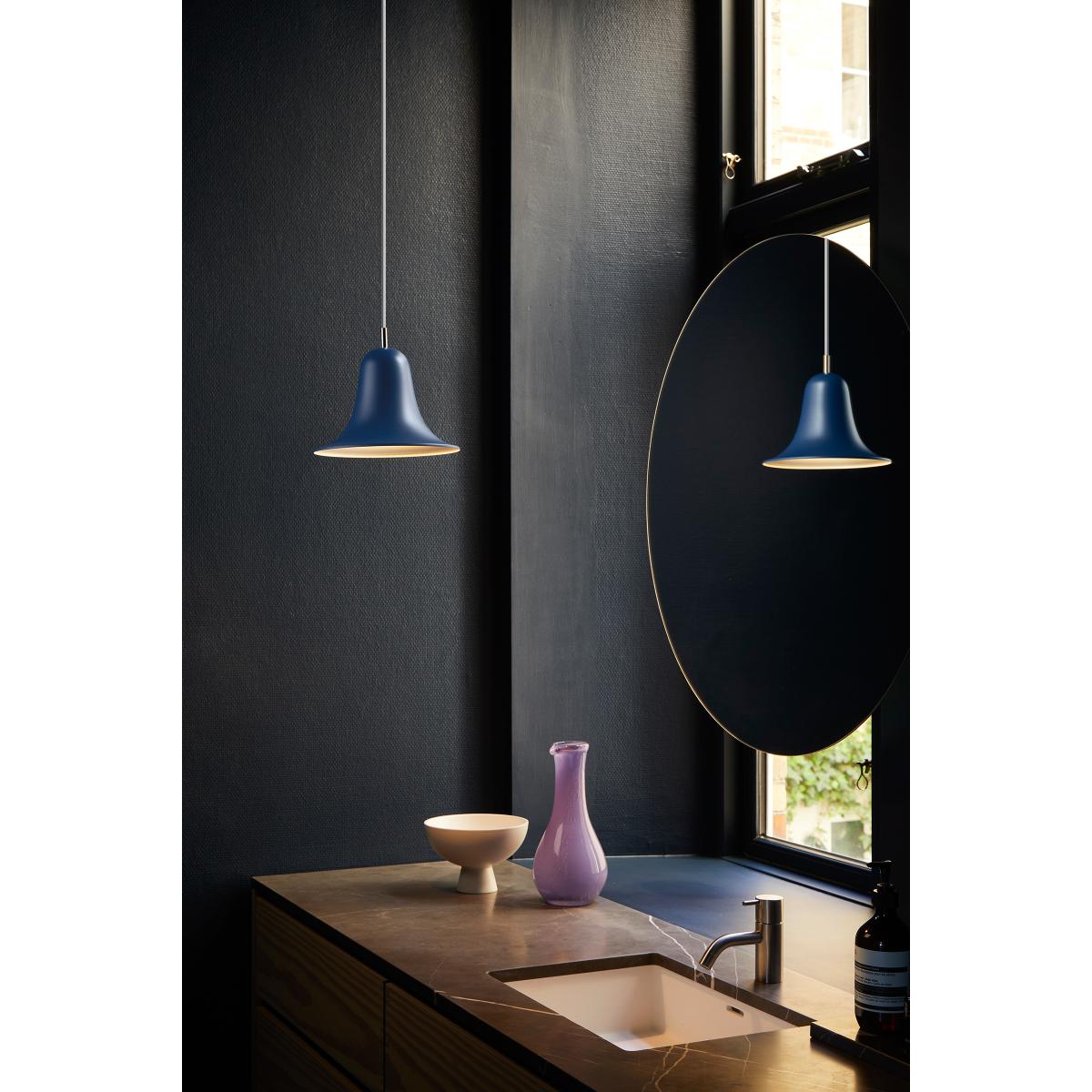 Pantop pendant lamp Ø23 cm Matt classic blue – image 2