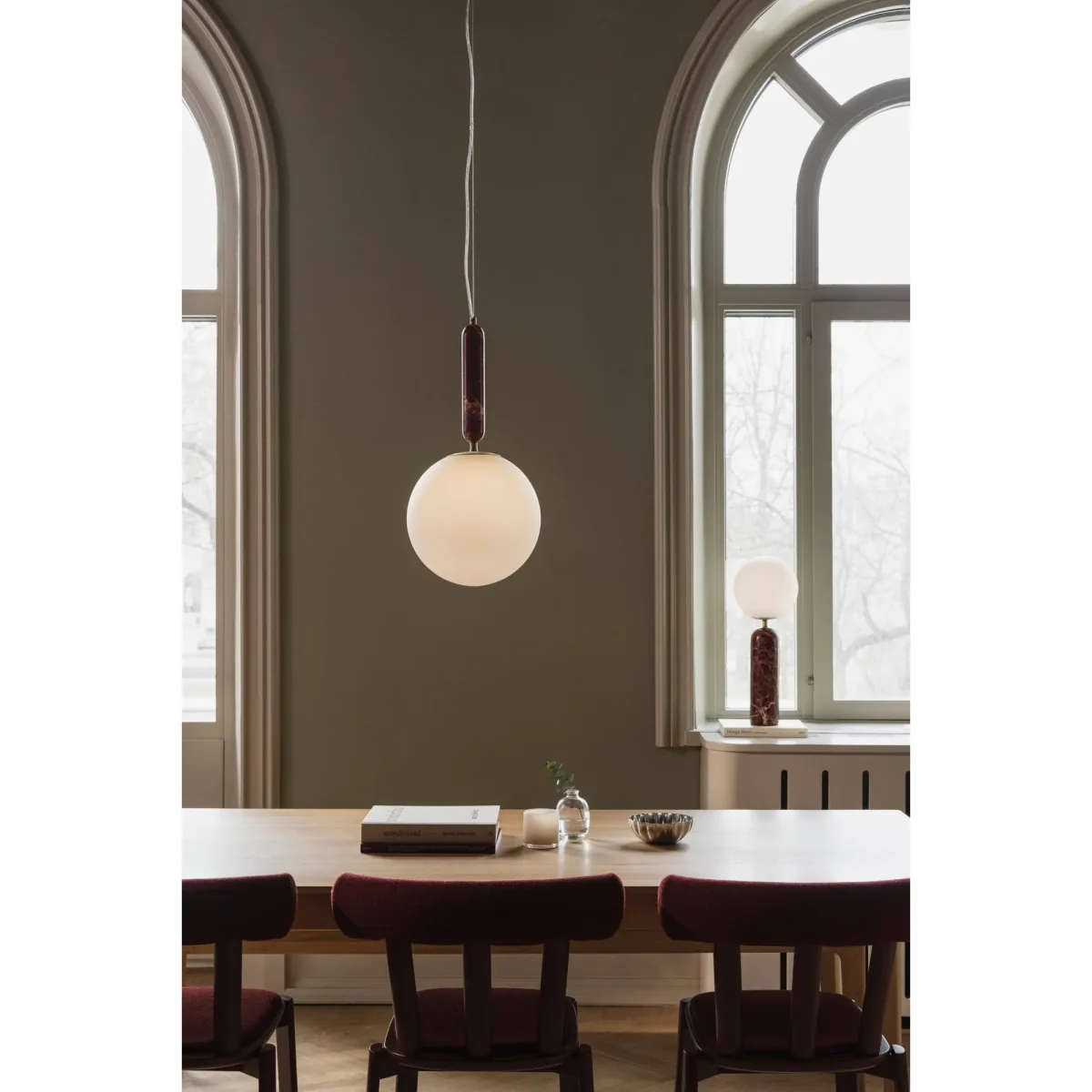 Globen Lighting Torrano pendant lamp 30 cm Rosso Levanto – image 2