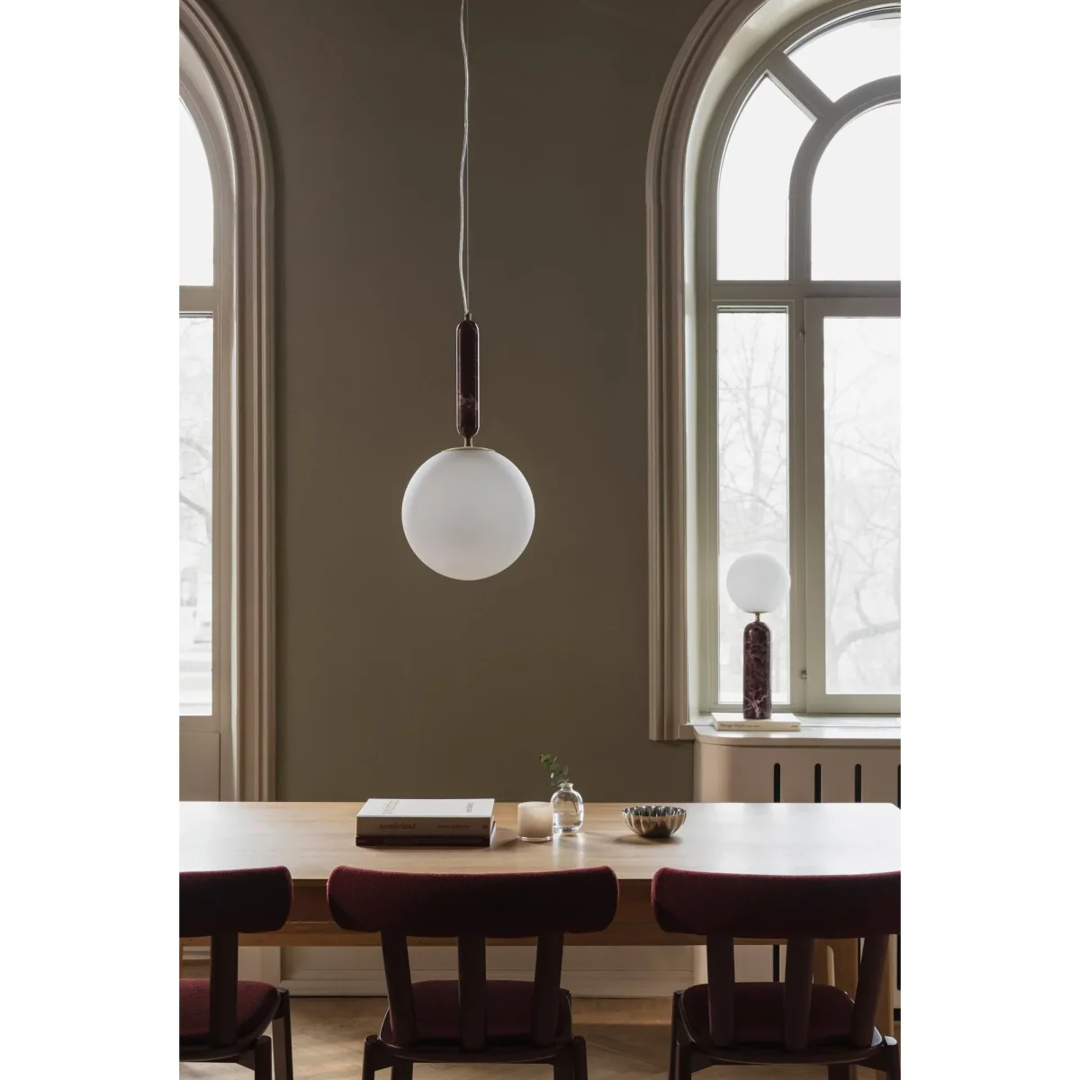 Globen Lighting Torrano pendant lamp 30 cm Rosso Levanto – image 4