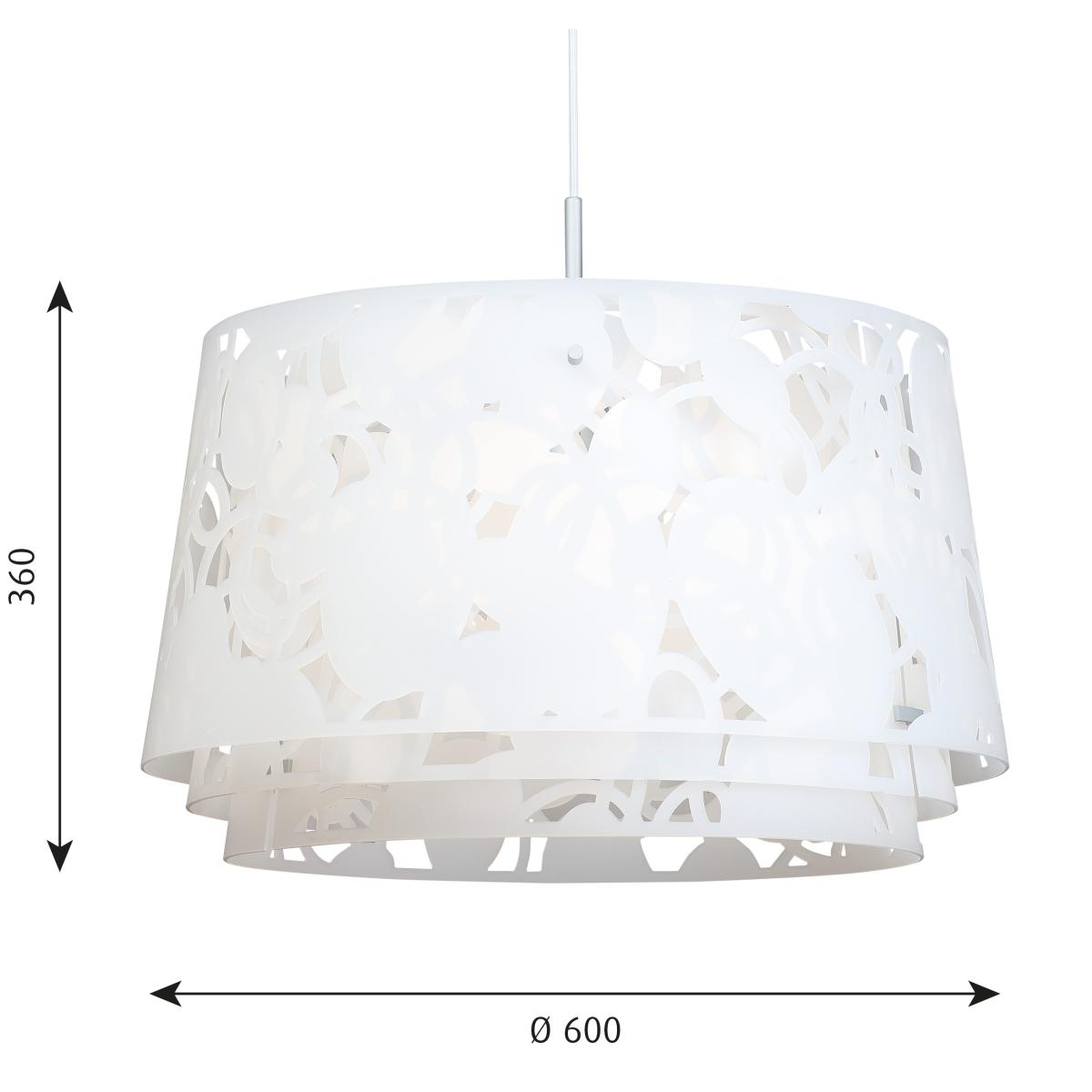 Collage pendant lamp Ø60 cm White – image 2