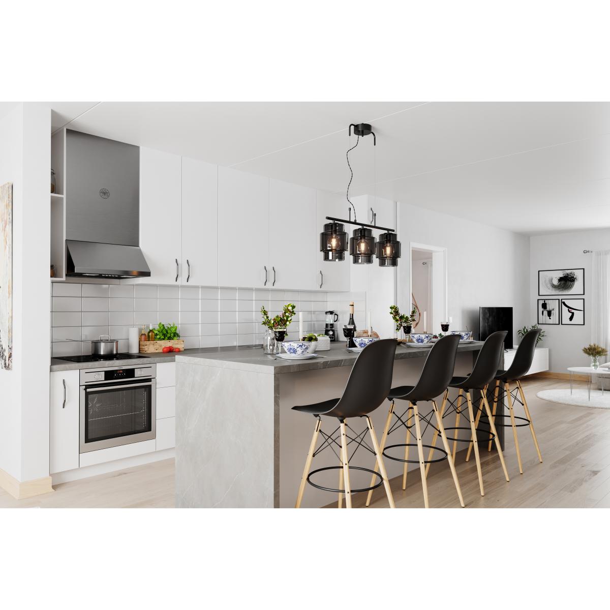By Rydéns Ebbot Bar ceiling lamp Smoke – image 2