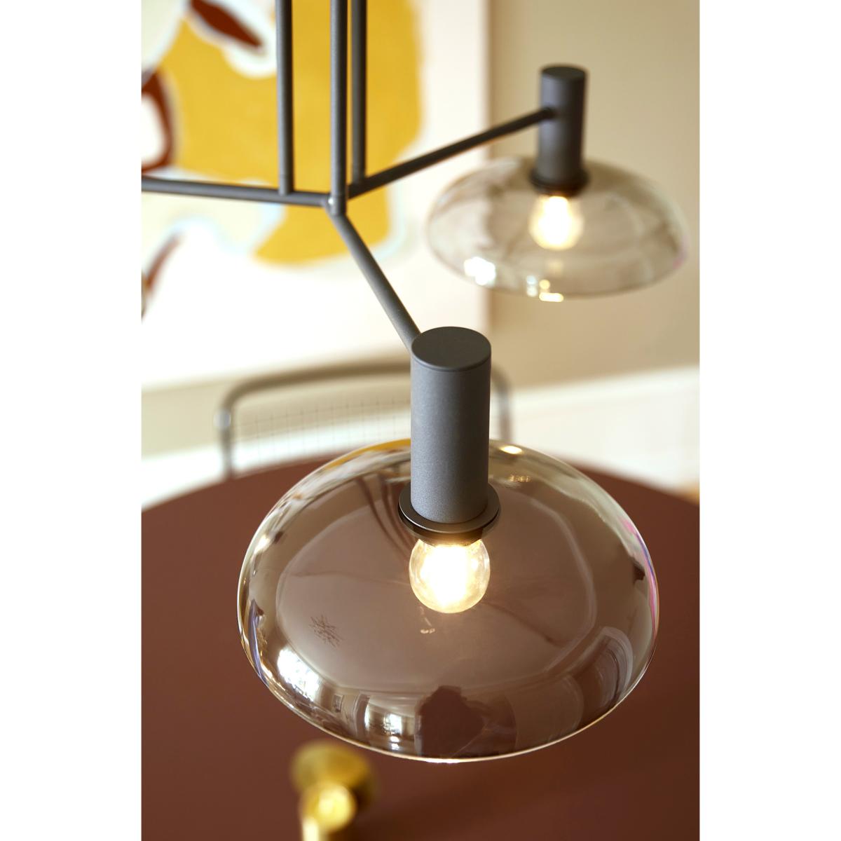 CO Bankeryd Ufo Circle pendant lamp Black – image 4