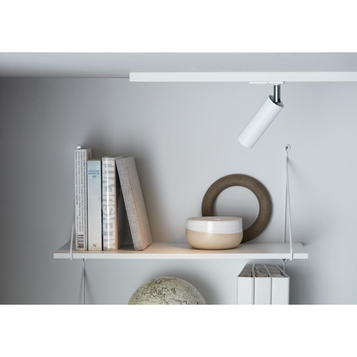 Cato Slim spotlight Global 1-phase Matt white – image 2