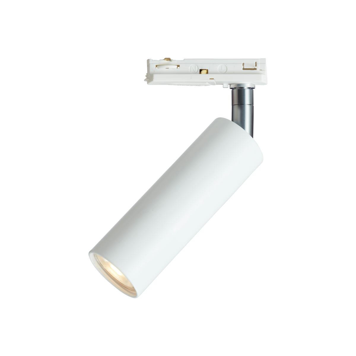 Cato Slim spotlight Global 1-phase Matt white – image 1